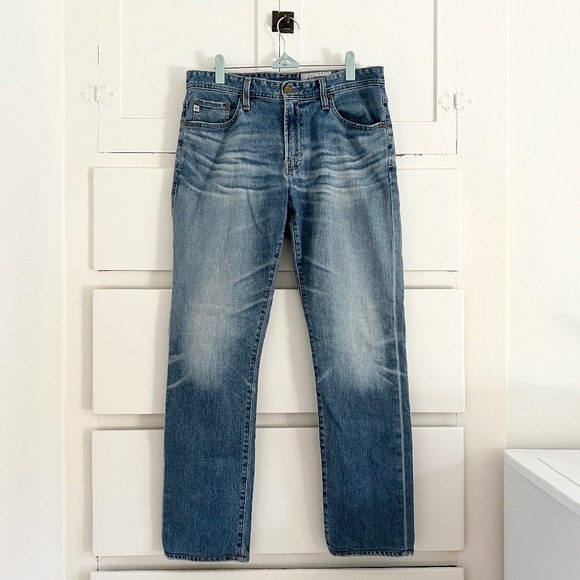 AG Adriano Goldschmied The Everett Slim Straight Jeans Size 31X30 - Picture 1 of 6